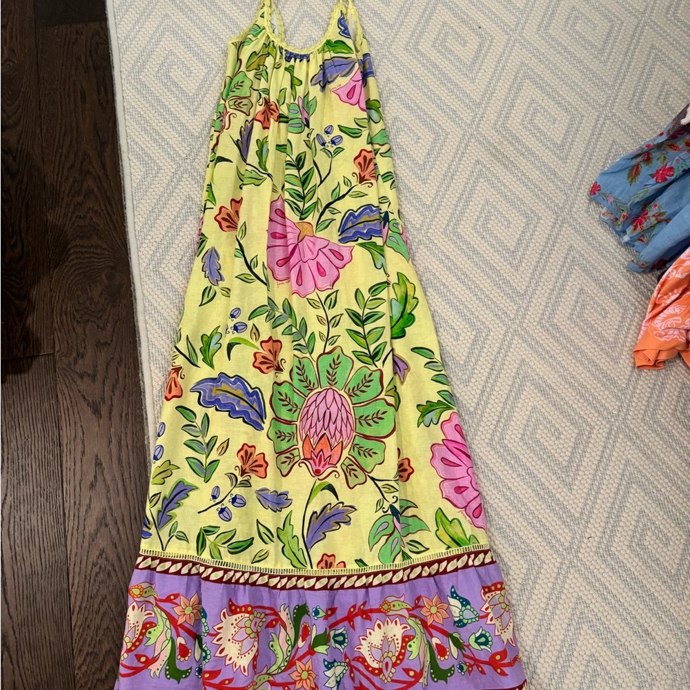 FARM Rio Multicolor Floral Maxi Dress